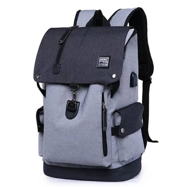 Tas Pria ZB RDN 069 Distro Raindoz Bandung Ransel Punggung Backpack Cowok Keren Sek BRAN NB-Tp BJ