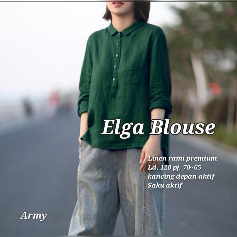 ELGA BLOUSE TERBARU