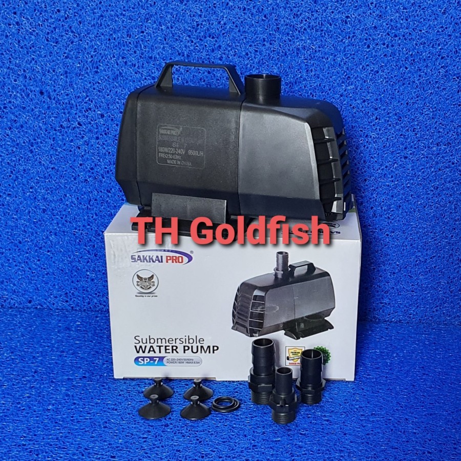 Pompa Sakkai Pro SP-7, 9.500 ltr Aquarium Kolam Sakai