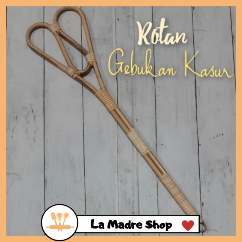 Rotan Gebukan Sofa Karpet / Pemukul Kasur Tradisional - Rotan Asli