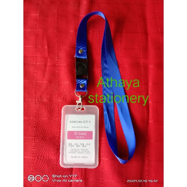 

Tali ID card stoper 2 cm+ID card Xinding (85×54 mm)