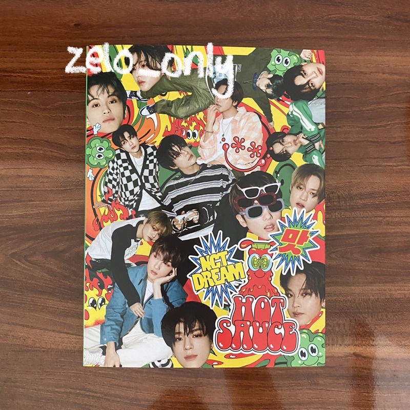 NCT Dream Full Album Hot Sauce Photobook PB Boring ver Album only ( Folded Poster FP Renjun )
