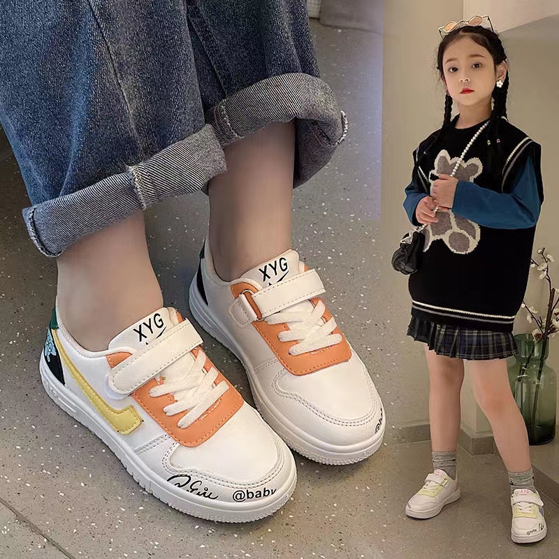 KF CAT  Sepatu Sneaker STARBOO Anak Laki-Laki Perempuan  Sepatu Unisex Trendy Import  Hiqh Quality