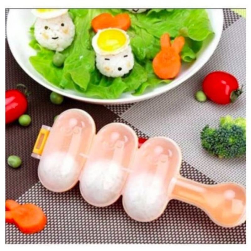 Cetaka Nasi Mini / Bola nasi shake  cetakan bola good