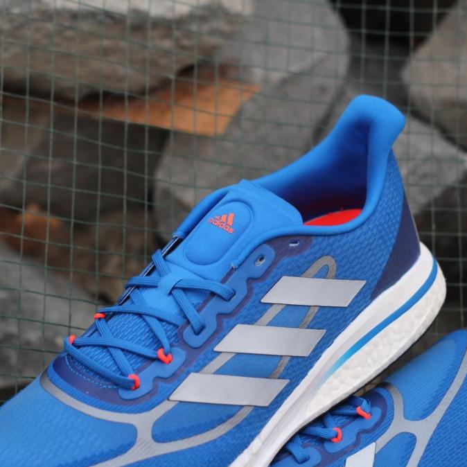 Sepatu Running Big Size 46 47 Original Adidas Supernova+ Football Blue