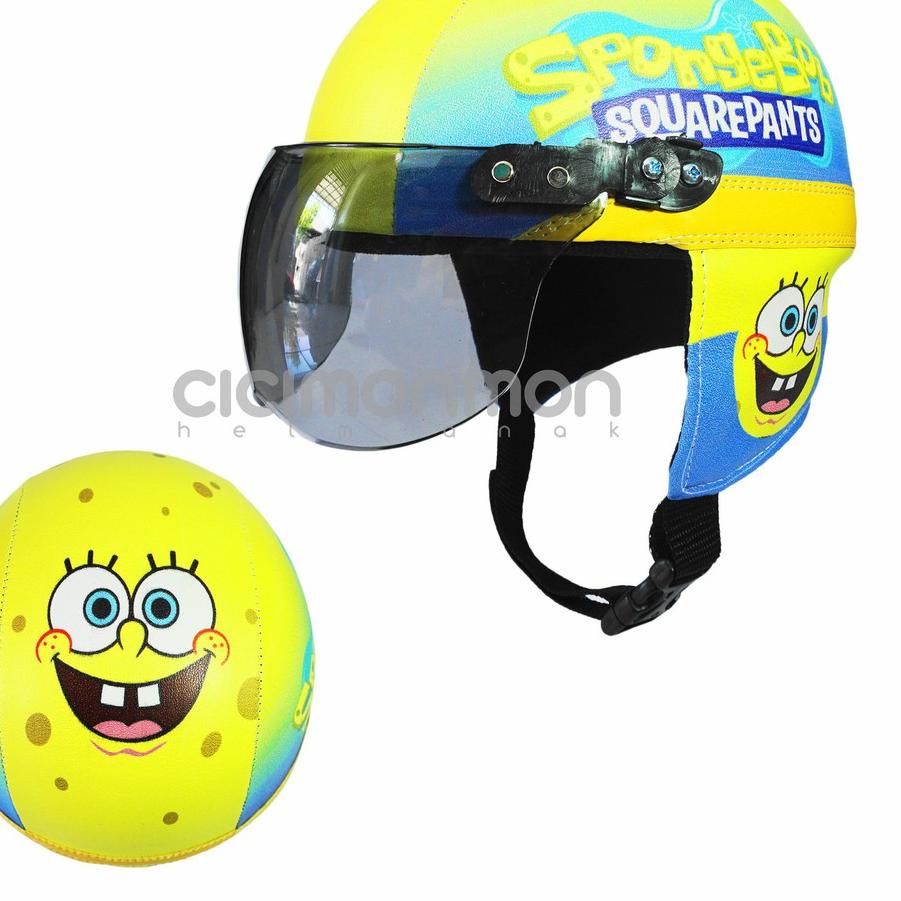 ✸ SUPER Helm Anak Retro Spongebob ➭