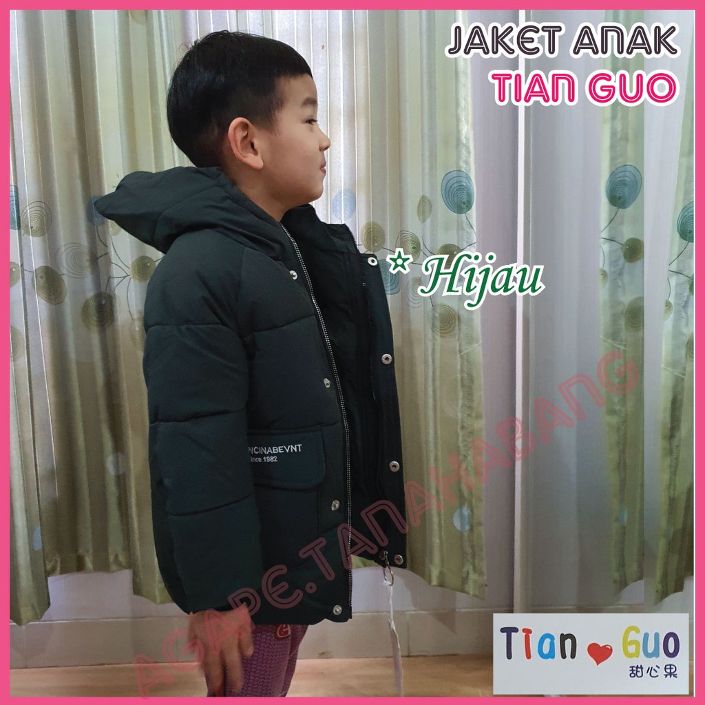 Jaket Winter anak # Tian G / Jaket puffer / jaket pakka / jaket musim dingin anak / Jaket anak