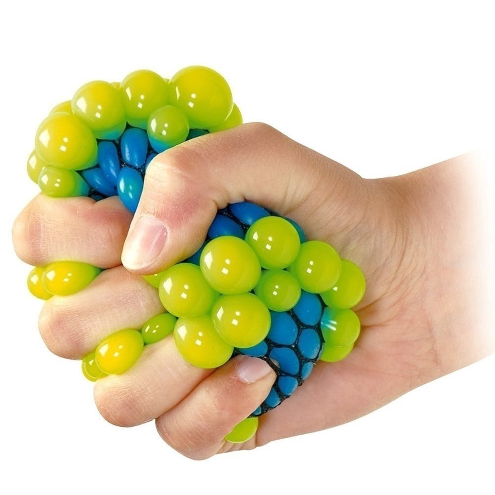 squeezy bean stress toy