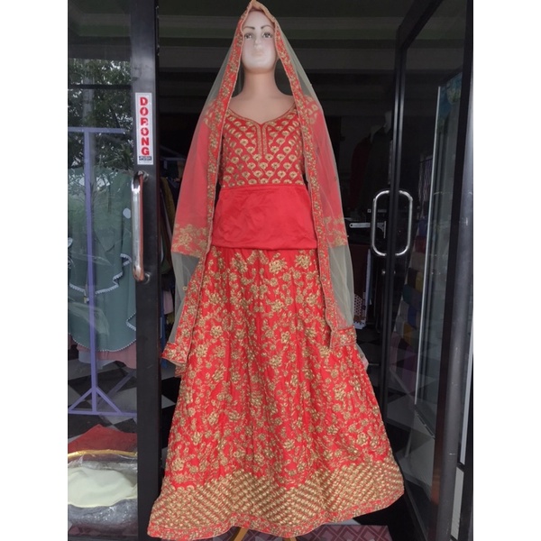 LEHENGA INDIA ORIGINAL | DRESS INDIA | BAJU INDIA | BAJU PENGANTIN INDIA