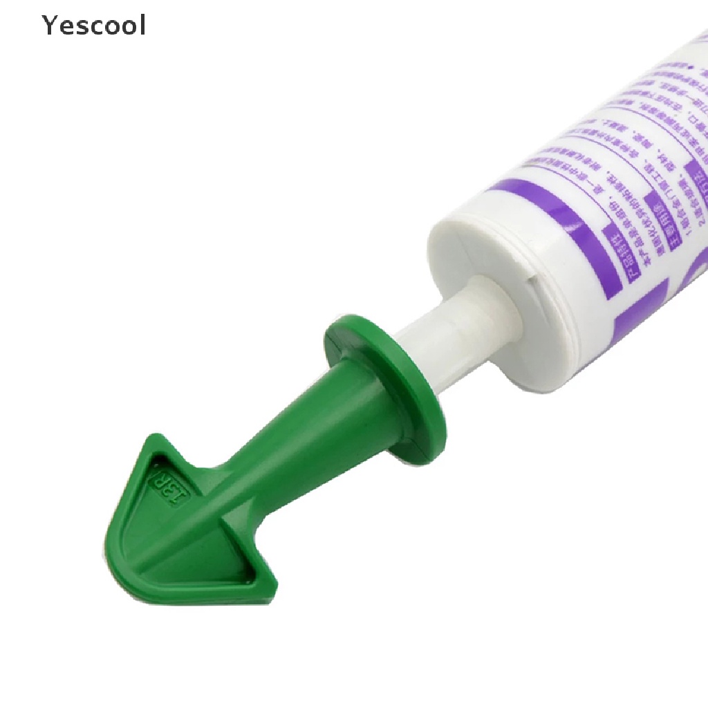 Yescool 3Pcs Nozzle Aplikator Dempul Bahan Silikon