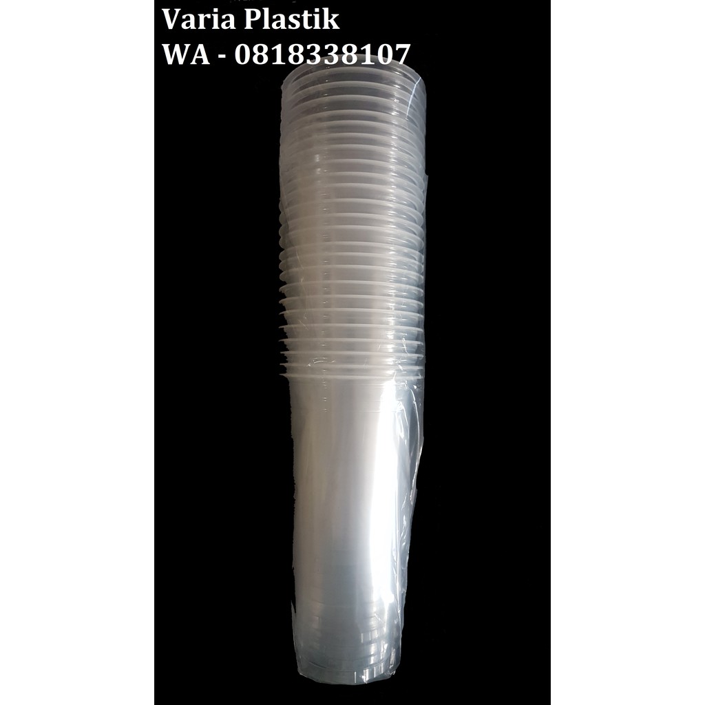 Gelas Plastik 22 oz / Cup Plastik 22 0z (Tanpa Tutup)-1