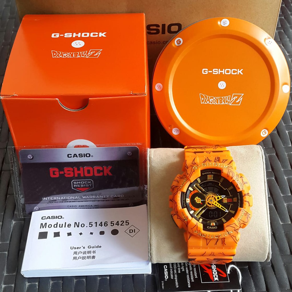 Jam-Tangan-G-Shock-X-Dragon-Ball-Water-Resistant-Plus-Box-Original Beli 1 Gratis 1