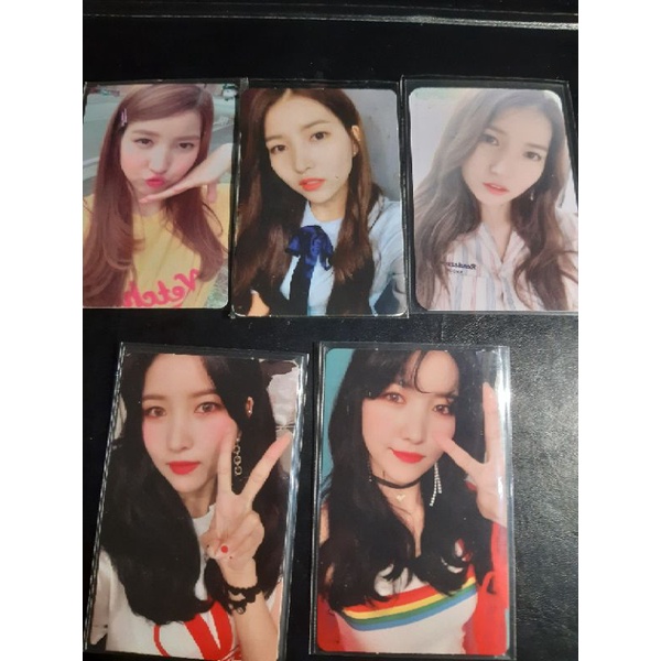 Photocard pc gfriend sowon