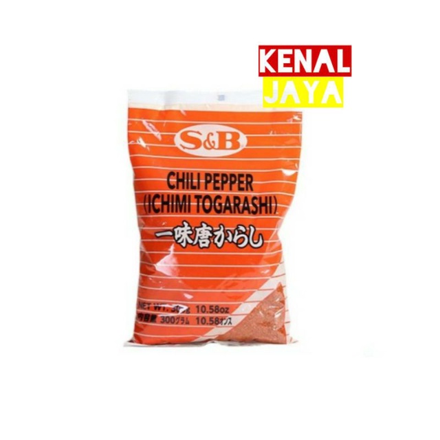 S&amp;B Chili Pepper  Ichimi / Nanami Togarashi 300g