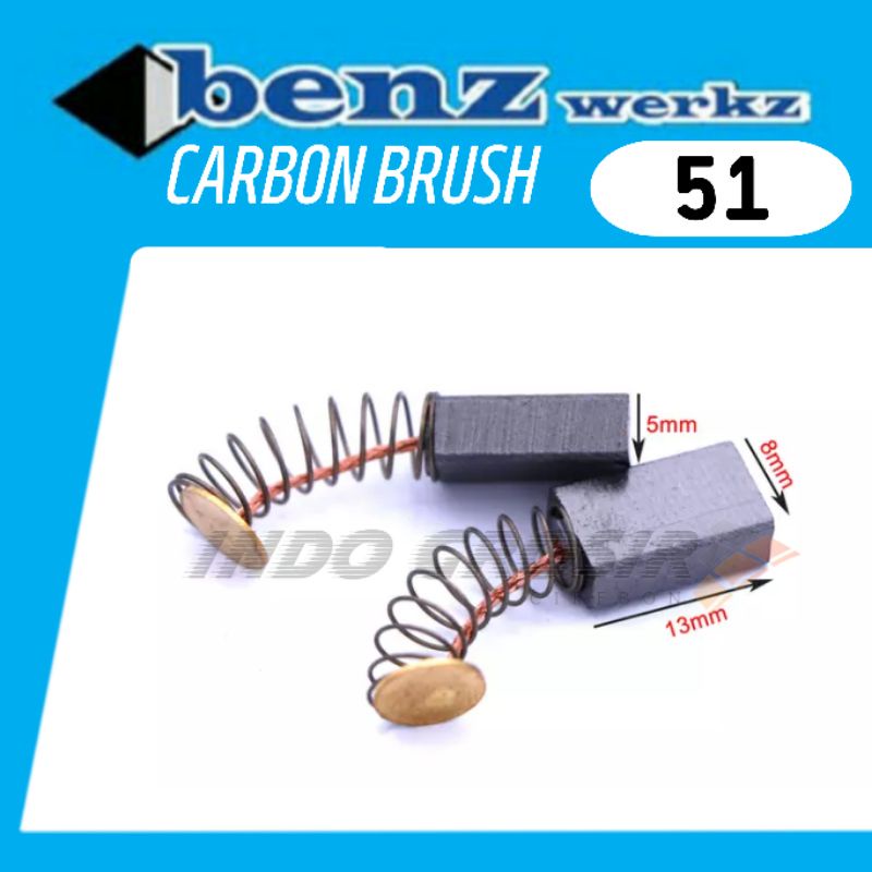 Carbon Brush CB 51 Benz Kul Bostel Arang Spul CB 51 BENZ