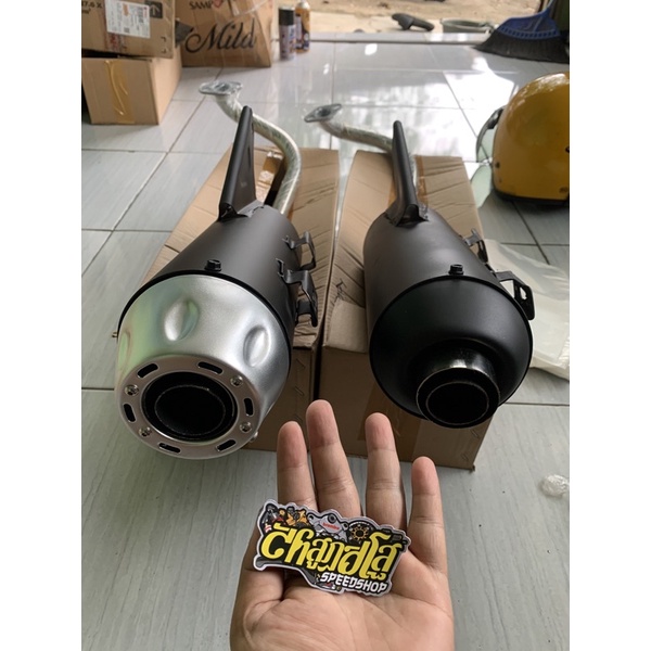 Knalpot Cms  End muffler Beat scoopy Karbu Fi esp 110