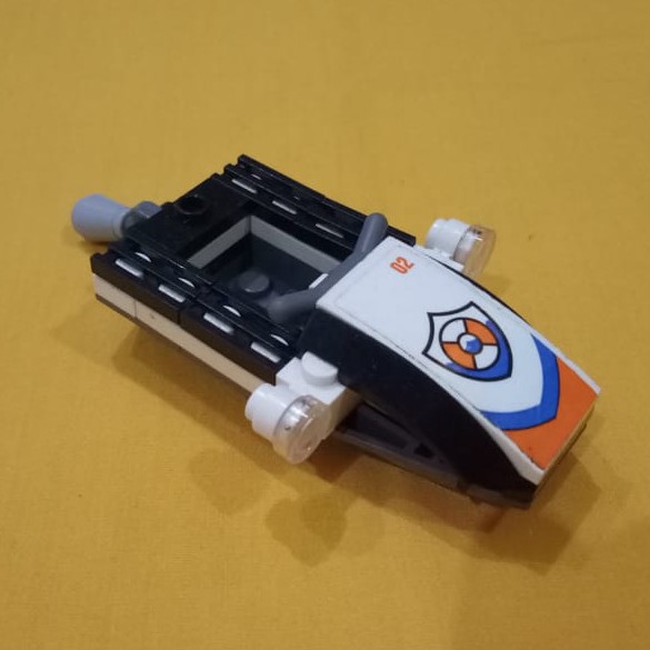Lego City Black Speedboat. ori original asli