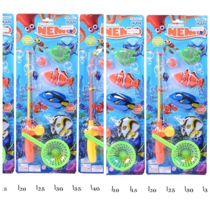 Mainan Anak Pancing Ikan Nemo Fishing Game Memancing Pancingan Set