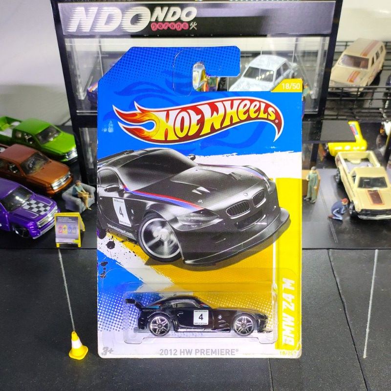 Hot Wheels BMW Z4 M Black - 2012 HW Premiere