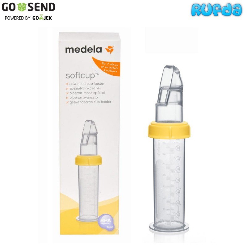 Medela Softcup Soft Cup Feeder, Botol Sendok ASI Atasi Bingung Puting