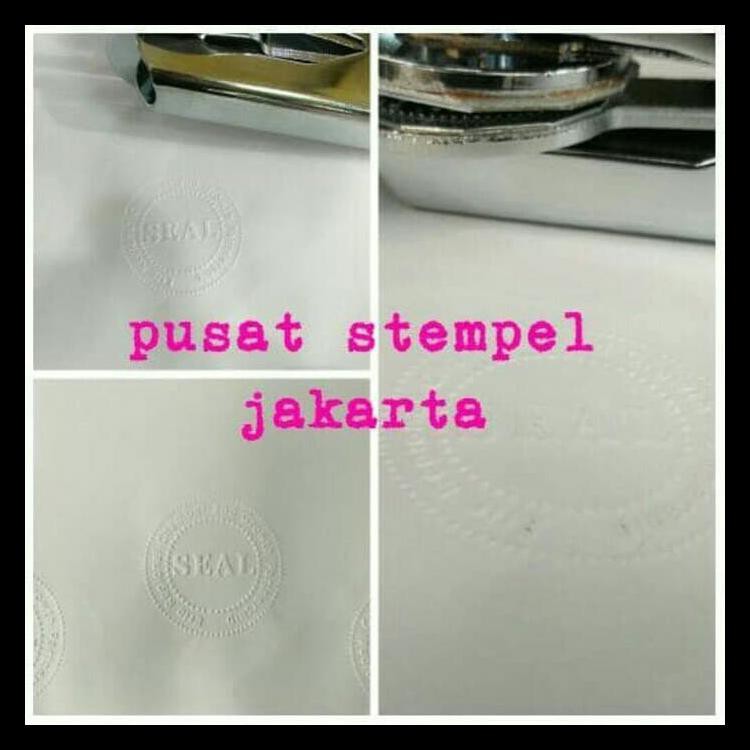 

Diskon Stempel Emboss / Stempel Timbul Promo