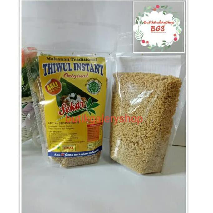 

Tiwul Instan Organik Original