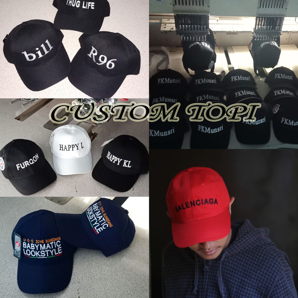 Topi Trucker Custom Tulisan Kata Kata Suka Suka Baca Deskripsi