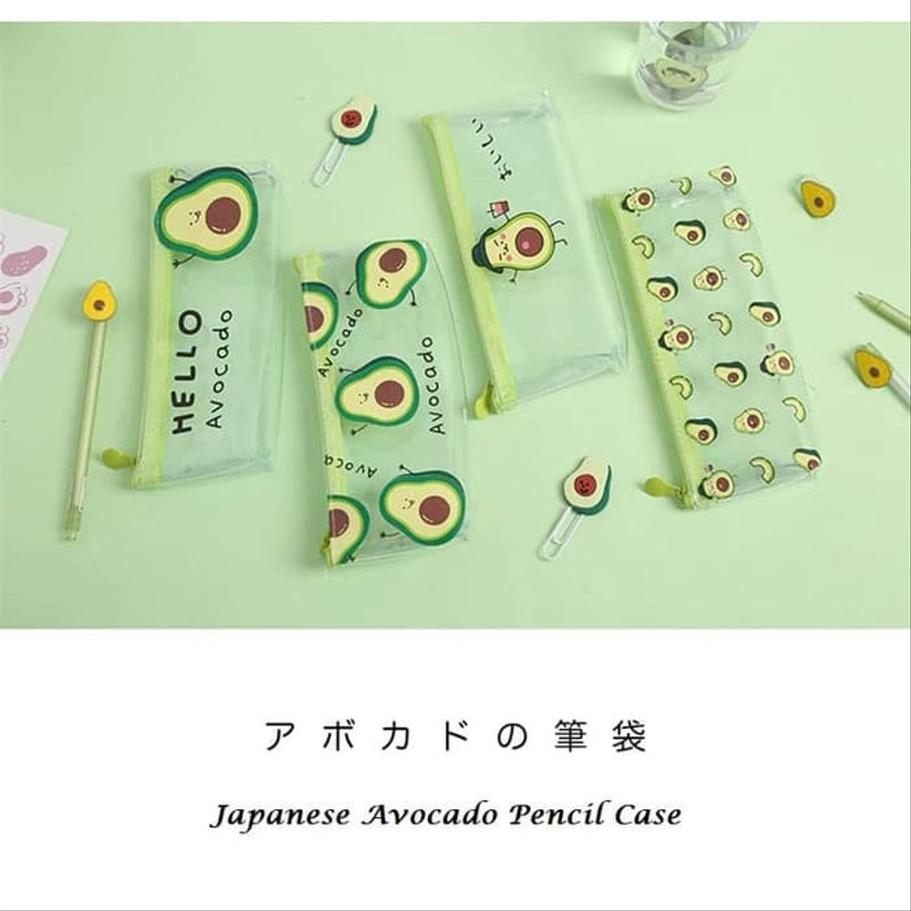 

TP0070 Tempat Pensil Japanese PVC Avocado - Tempat Kosmetik
