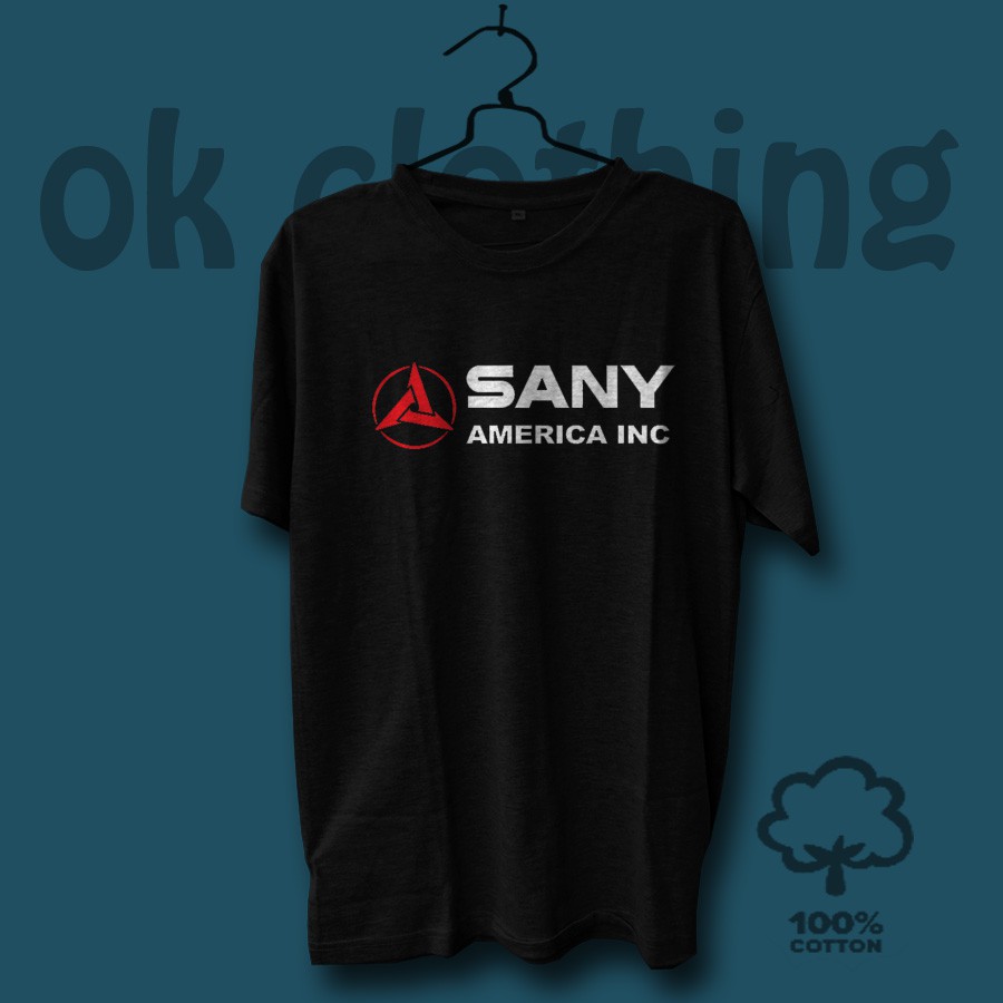 Baju Kaos Tshirt Sany Excavator