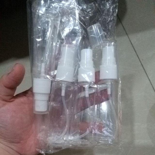 Botol Pet 40 Ml Oval Tutup Spray