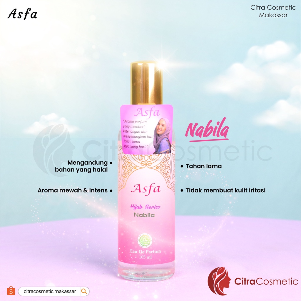 Asfa Hijab Series Eau De Parfum 105 Ml Series