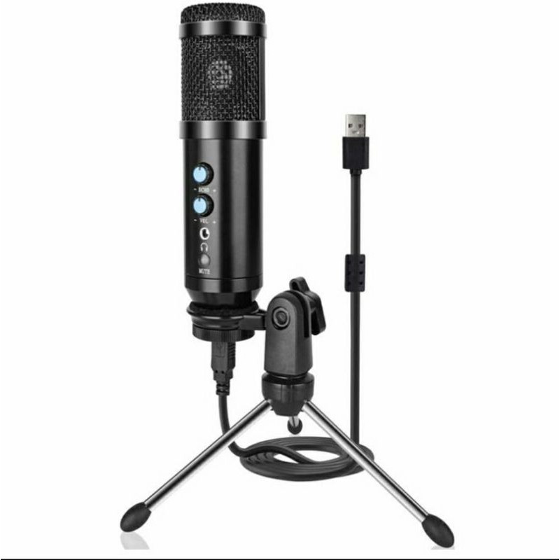 Mic Condensor USB UD-900FX Microphone With Stand UD 900 FX - BLACK