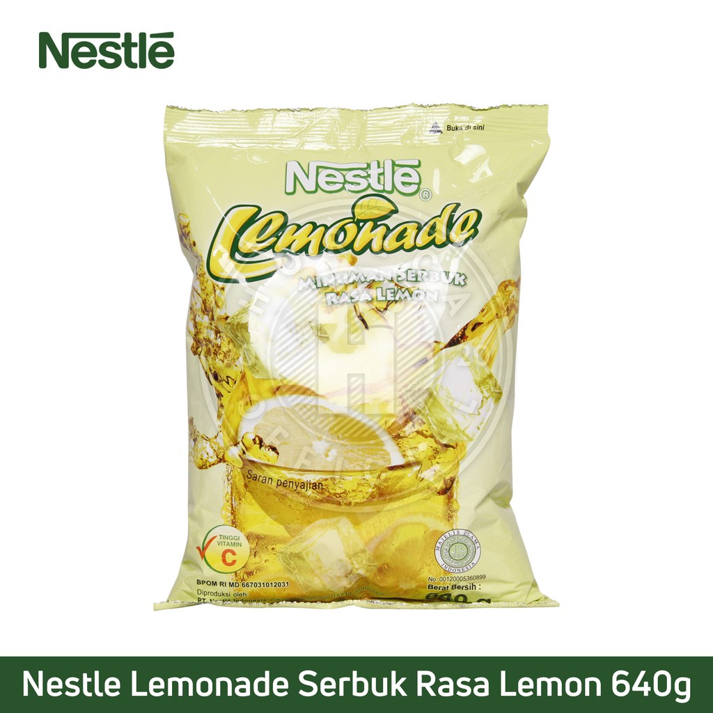 

NESTLE LEMONADE 640GR / NESTEA LEMONADE MINUMAN SERBUK LEMON 640 GRAM