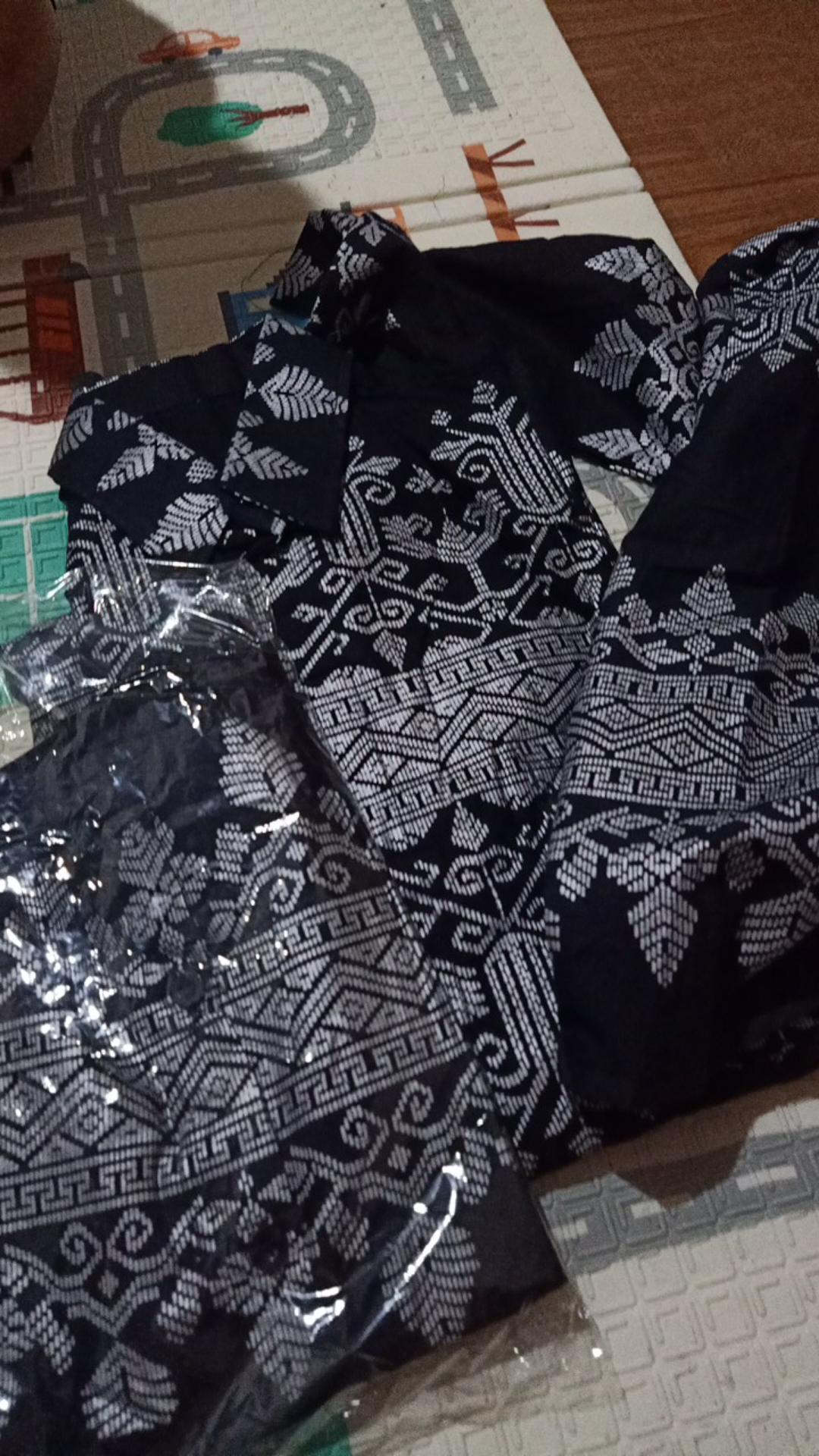 Couple Batik Keluarga || Setelan Couple Batik Ayah Ibu Anak Cewek Cowok || Couple Batik Family Gamis