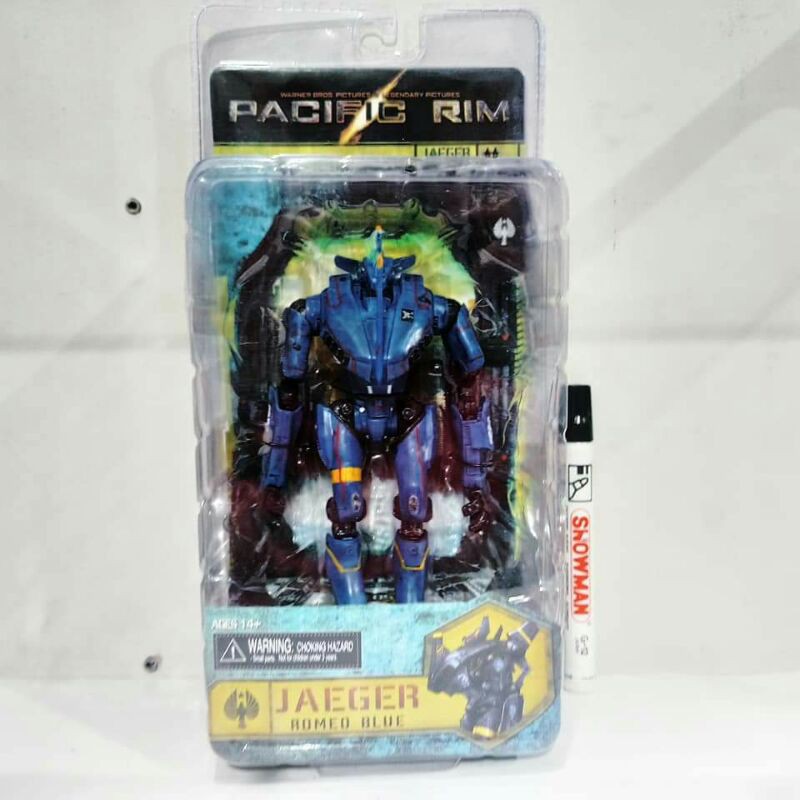 Mainan action figure Jaeger romeo blue pacific rim
Tinggi sekitar 7 inch