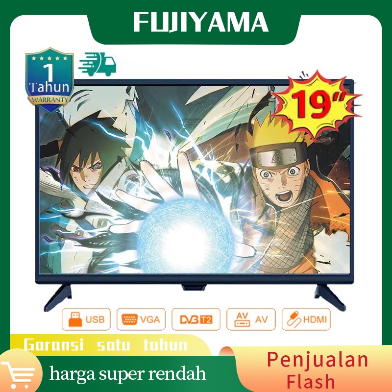 *Fujiyama*  Digital TV LED TV 19 INCH HD Ready FHD TV  Monitor Pc/Gaming/Komputer TV