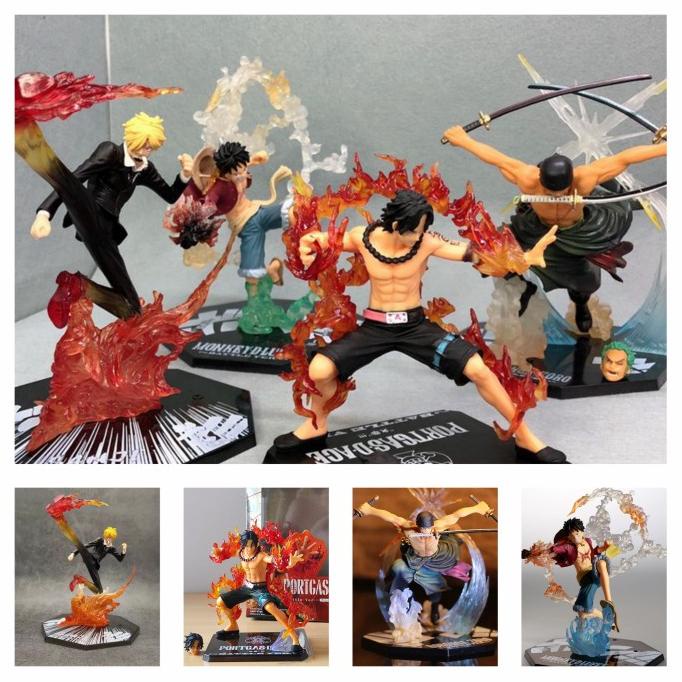 Roronoa Zoro Action Figure One piece battle version