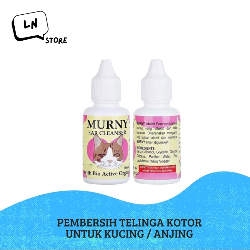 Pembersih Telinga Kotor MURNY CAT Ear Cleanser