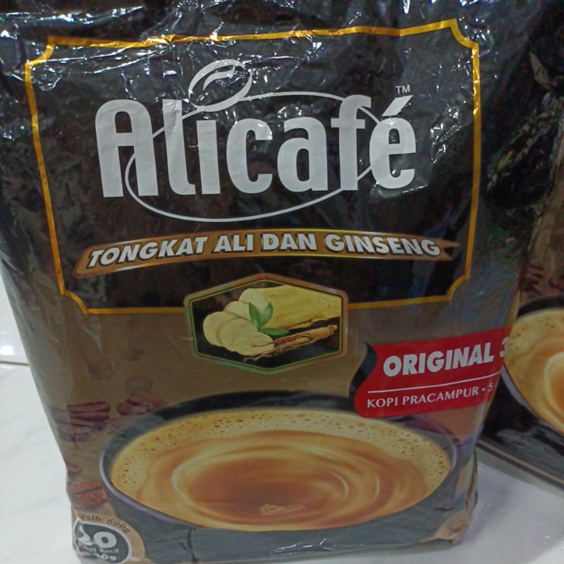 ALICAFE TONGKAT ALI &amp; GINSENG MALAYSIA ORI