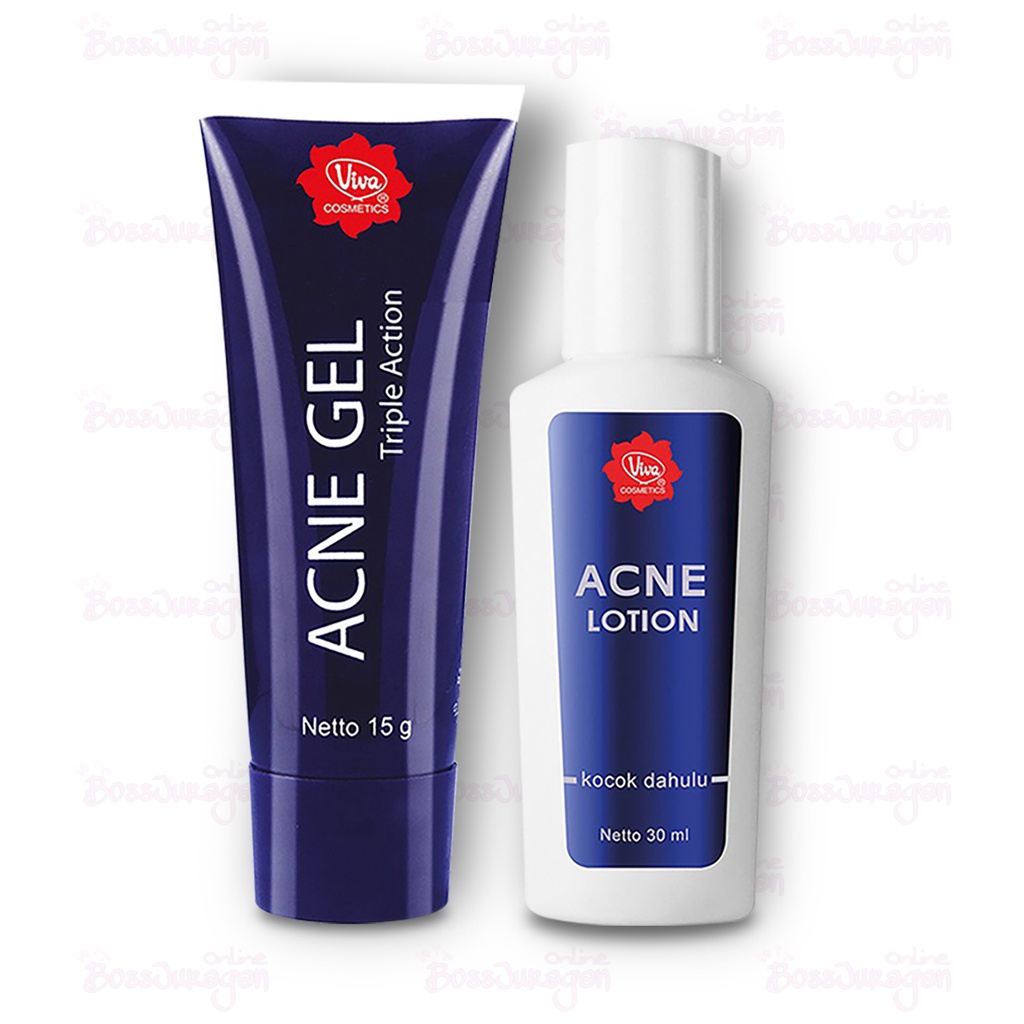 (BOSS) VIVA ACNE Series - Acne Lotion 30ml | Acne Gel 15g