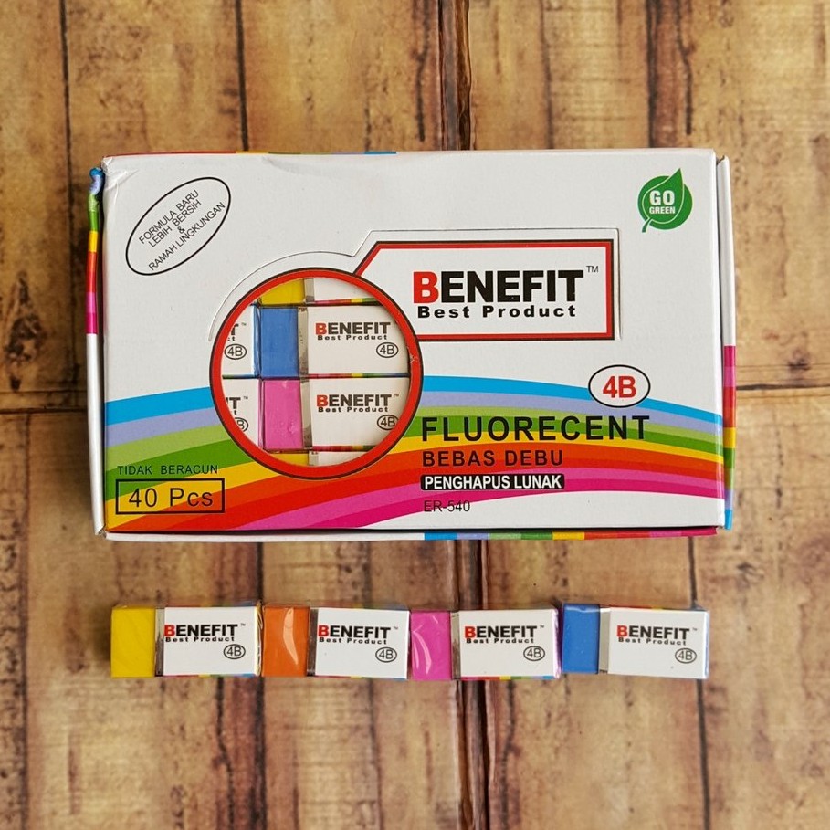 

PENGHAPUS ERASER KECIL PENGHAPUS PENSIL KECIL BL-40 BENEFIT STIP