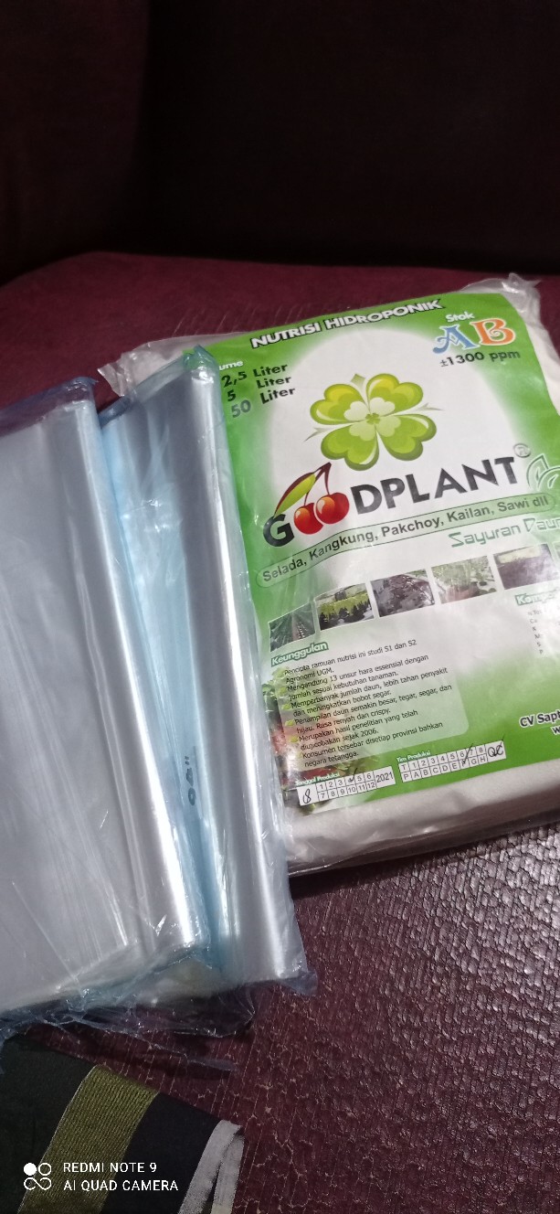 Nutrisi Hidroponik / Nutrisi Ab Mix / Nutrisi Daun /  Nutrisi Goodplant Pekatan 5 Liter