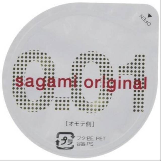 Sagami Kondom Original 0.01 shared 1 pcs