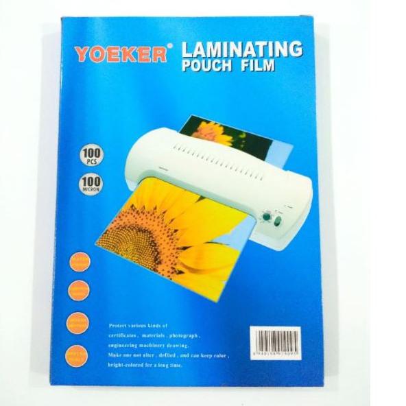 

✓ PLASTIK LAMINATING PAPER A4 JOYKO 100 MICRON Kekinian
