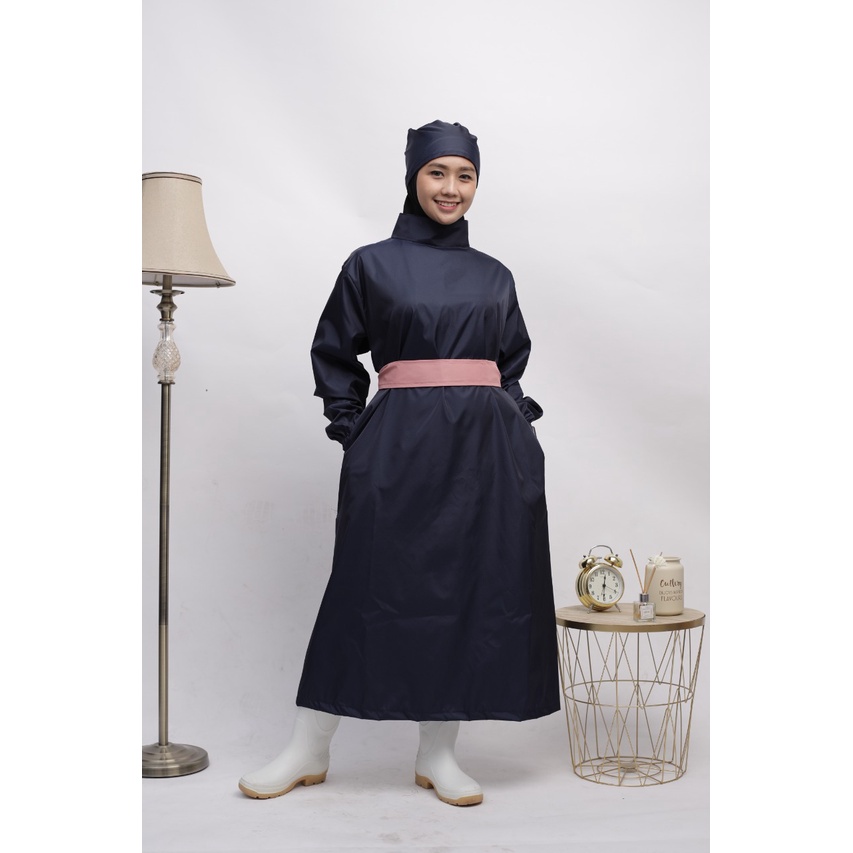 APD waterproof gaun model kimono