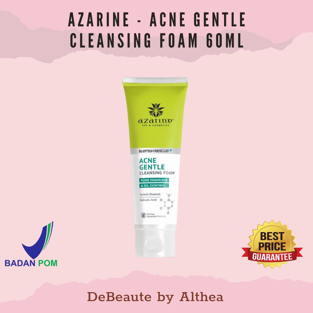 Azarine Acne Gentle Cleansing Foam 60ml