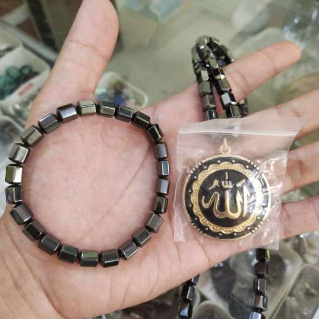 Sepaket kalung ginsamyong asli