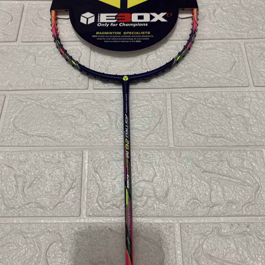 Raket Badminton EBOX ASTRO 26 krypton Lithium Magma Neon Oxygen ORI