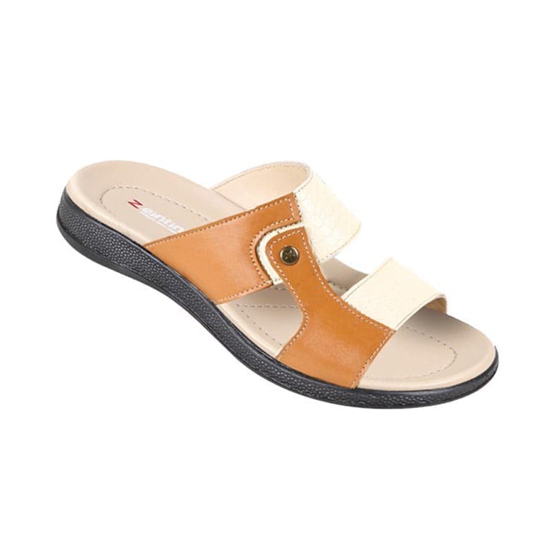 Sandal Anak Laki-laki Bahan Kulit Sepatu Sandal tkk 3828 Zeintin q3