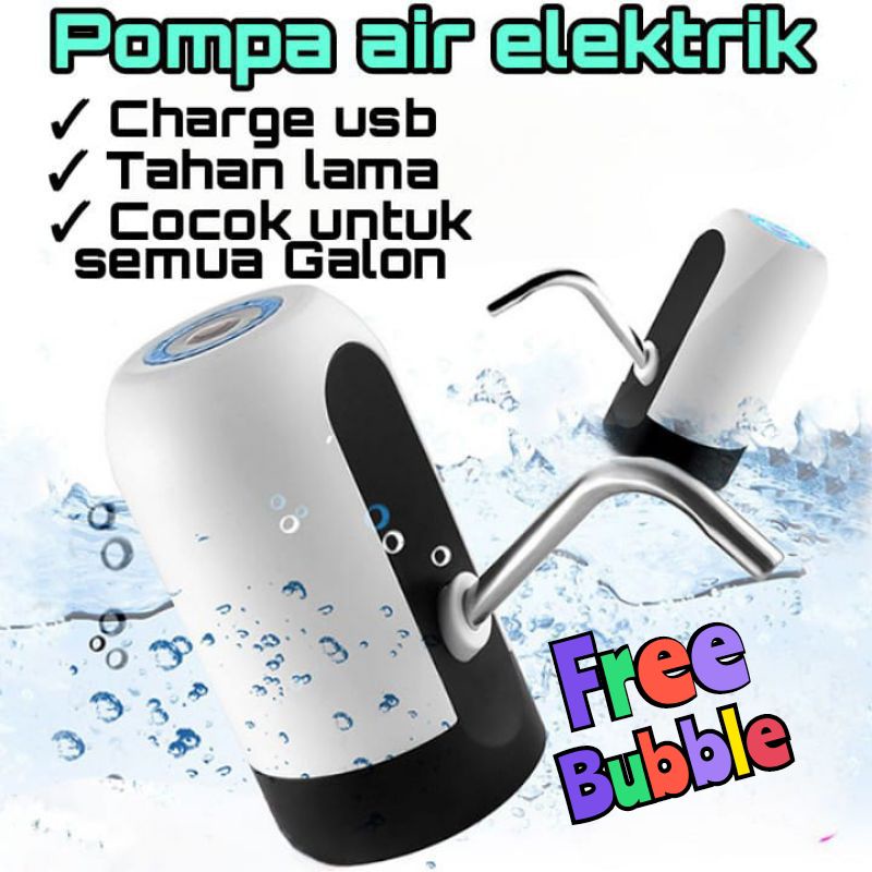 Pompa Galon Elektrik Recharge Dispenser Air Charge DISPENSER ⭐ Super8 ⭐